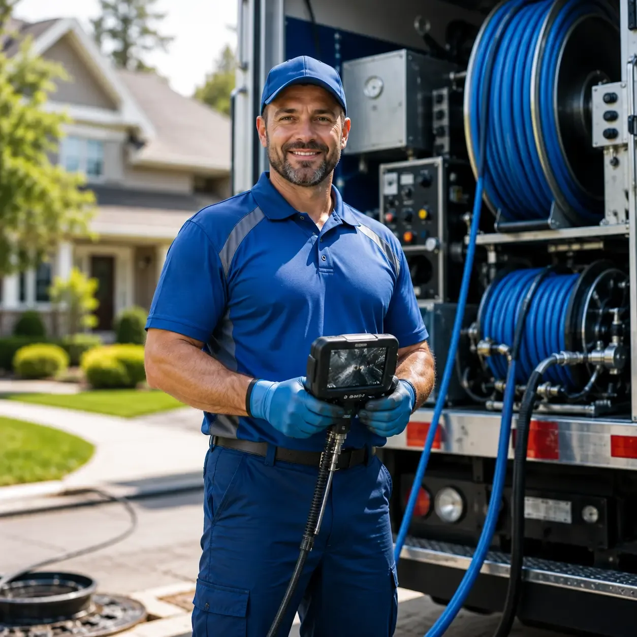 Local outdoor drain cleaning specialists in Brightwood, VA